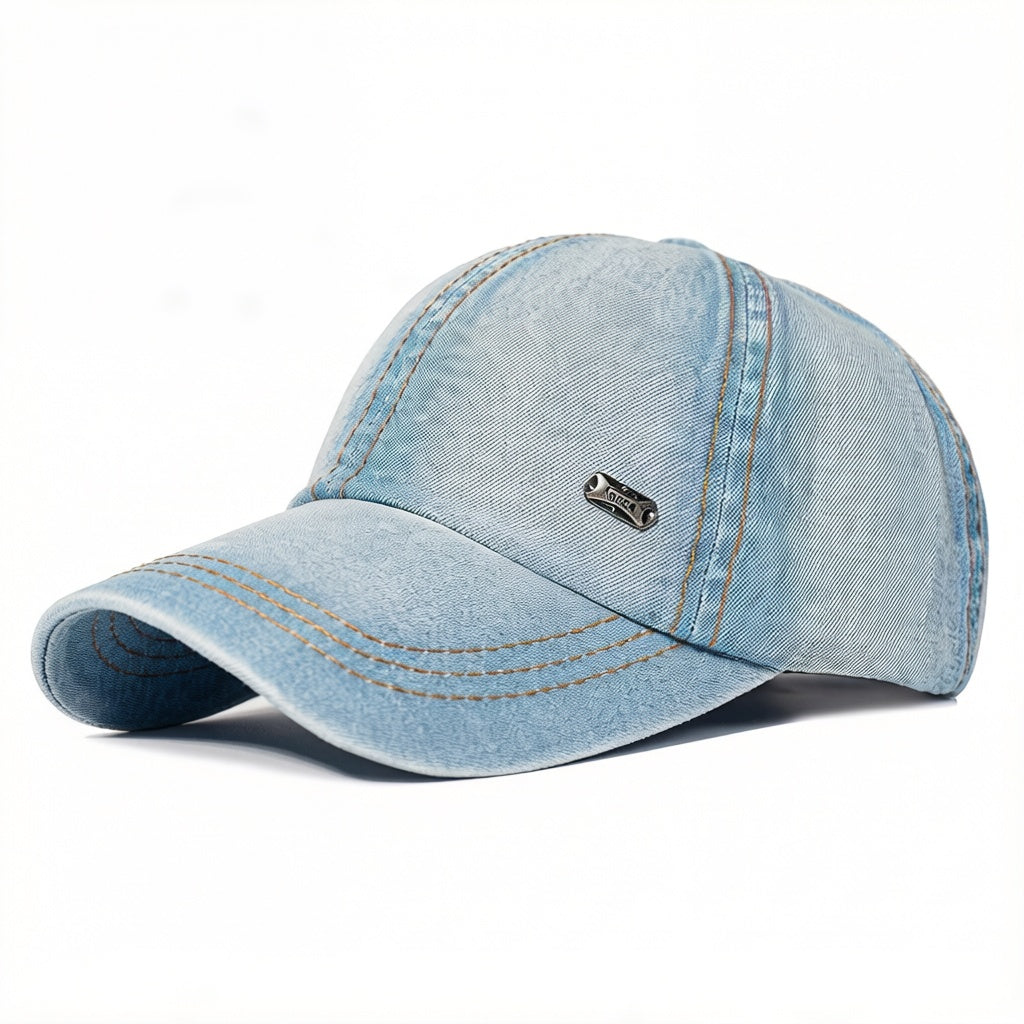 Unisex Washed Cotton Trucker Style Cap