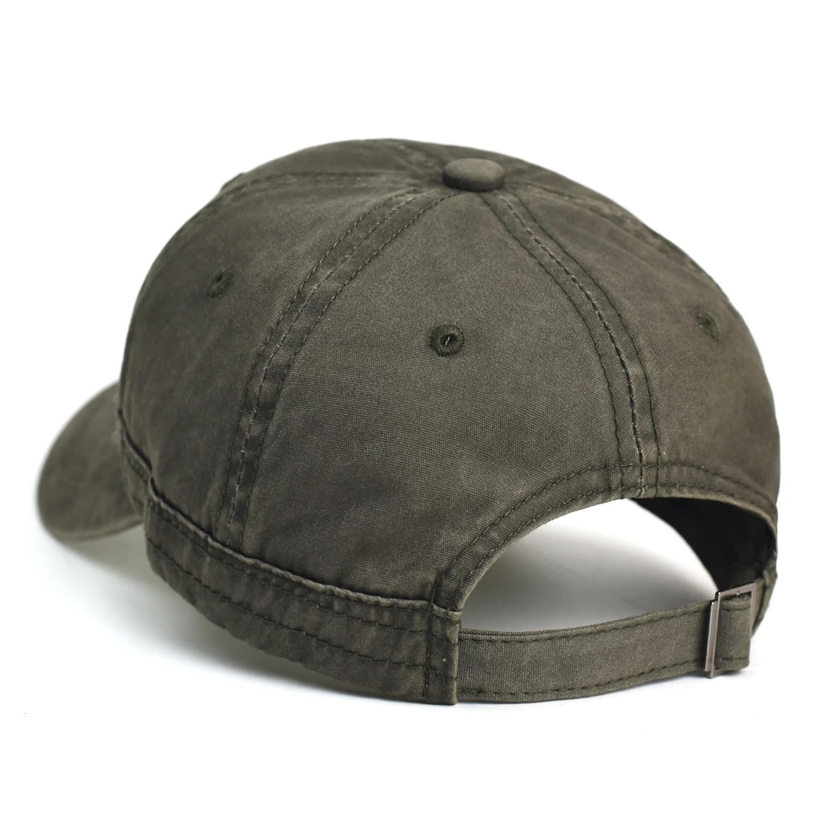 Washed Cotton Trucker Cap Adjustable Dad Hat