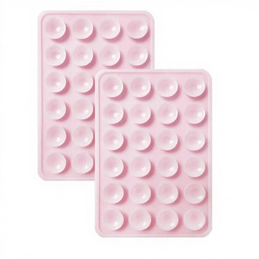 2 Pack Suction Phone Grip Silicone Sticky Mount Holder