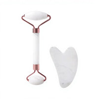 Resin Face Roller & Gua Sha Massage Tool Set
