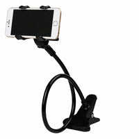 Adjustable Long Arm Phone Stand Bedside Desk Mount Holder
