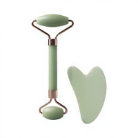 Resin Face Roller & Gua Sha Massage Tool Set