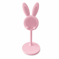 Bunny Phone Stand Adjustable Desktop Holder For Video Selfie