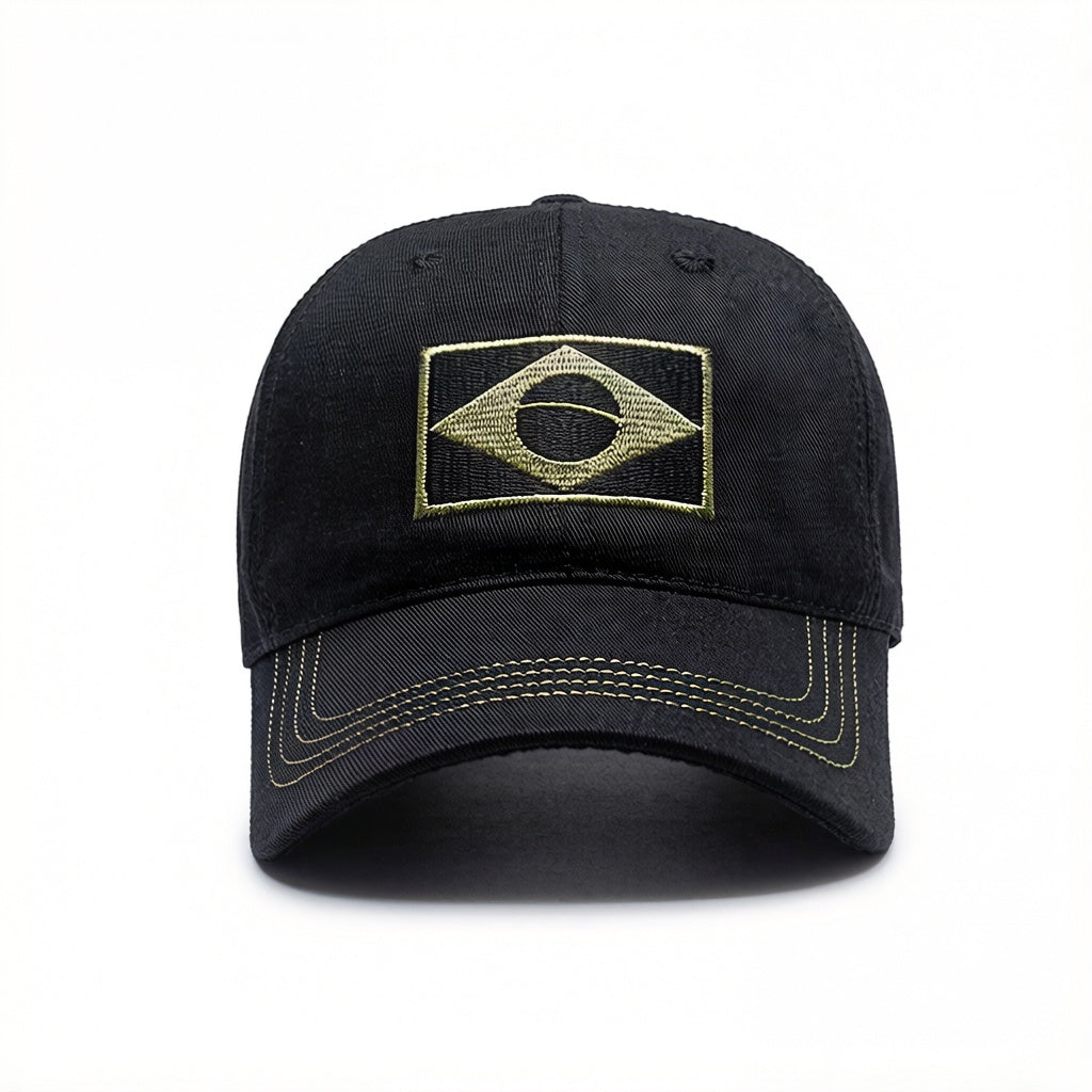 Brazil Flag Cap Men Summer Casual Snapback