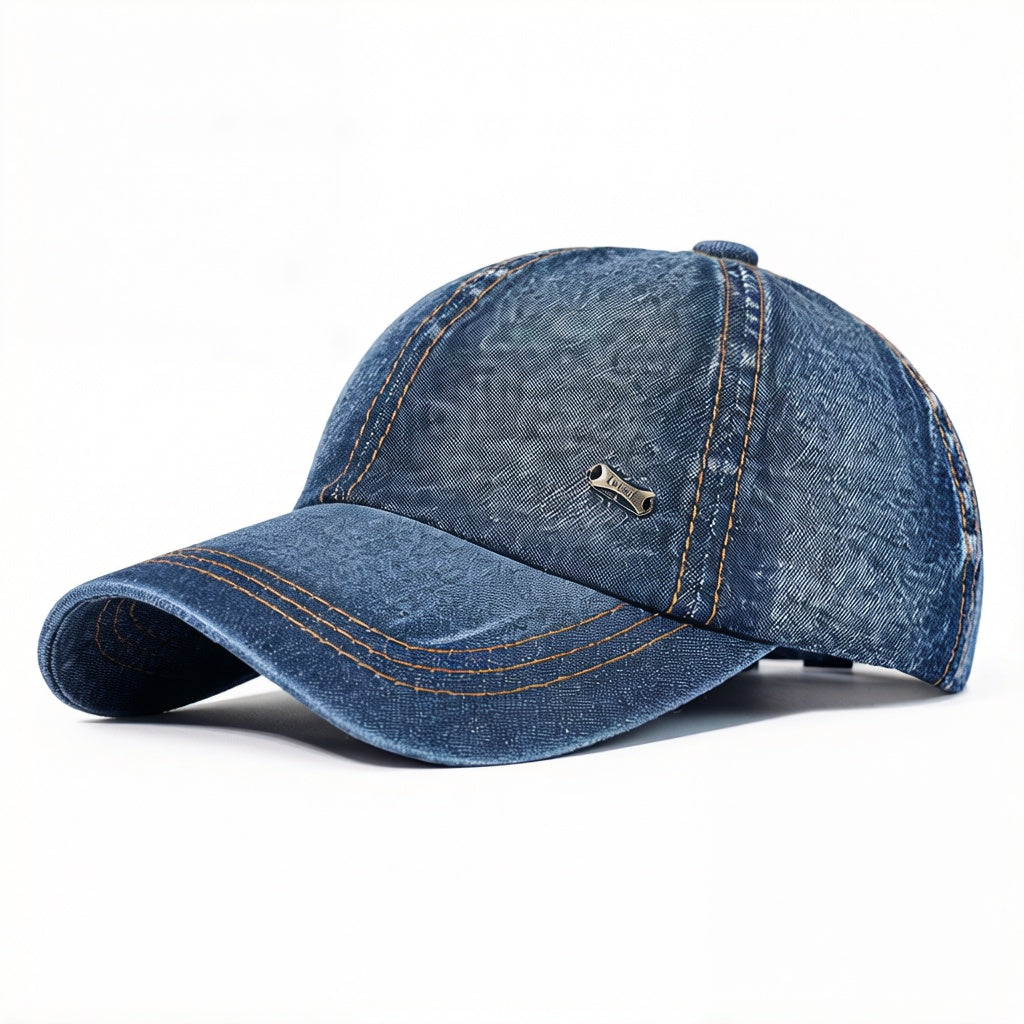 Unisex Washed Cotton Trucker Style Cap