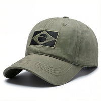 Brazil Flag Cap Men Summer Casual Snapback
