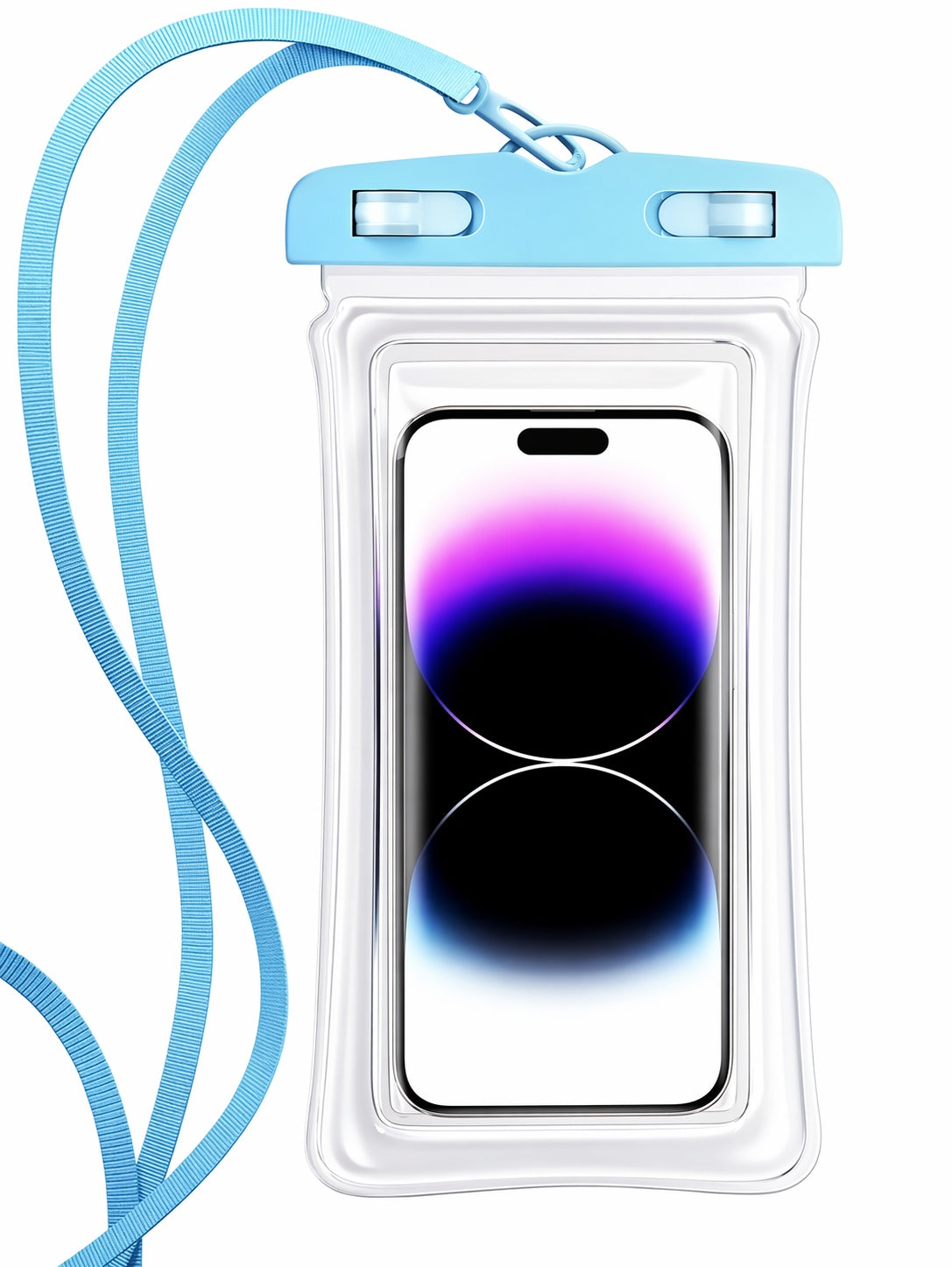 Transparent Waterproof Phone Case Touch Compatible With Lanyard