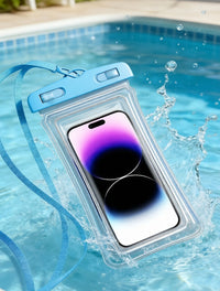 Transparent Waterproof Phone Case Touch Compatible With Lanyard