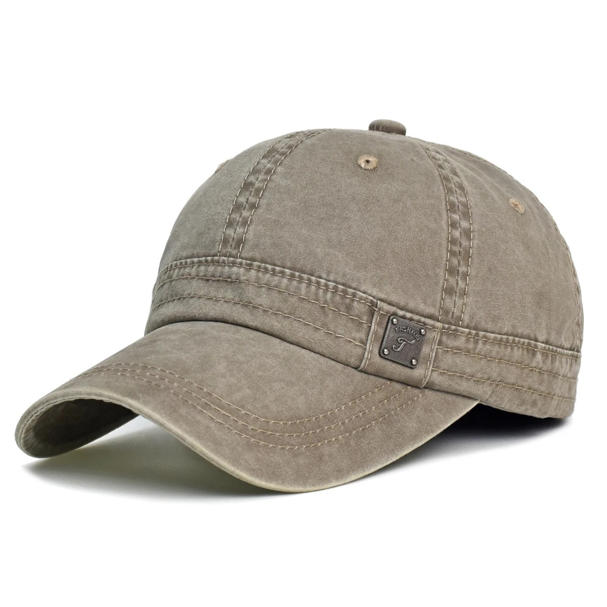 Washed Cotton Trucker Cap Adjustable Dad Hat