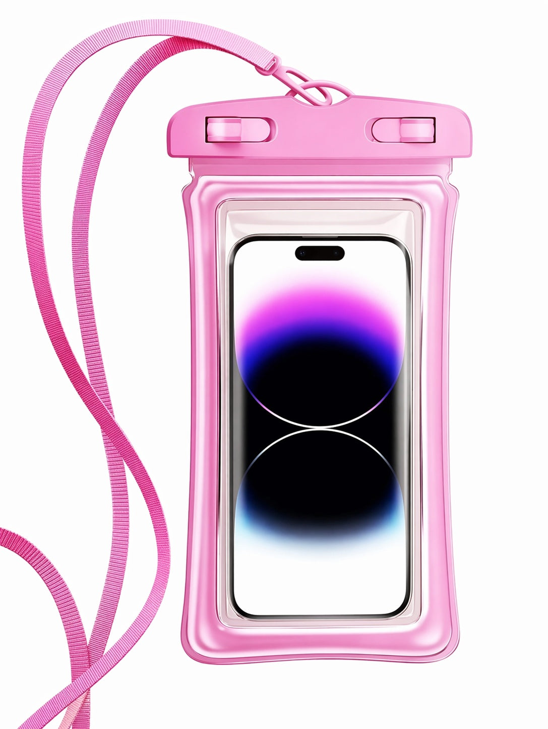 Transparent Waterproof Phone Case Touch Compatible With Lanyard