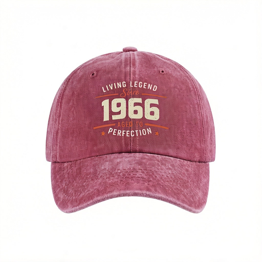 Living Legend Since 1966 Baseball Cap Gift