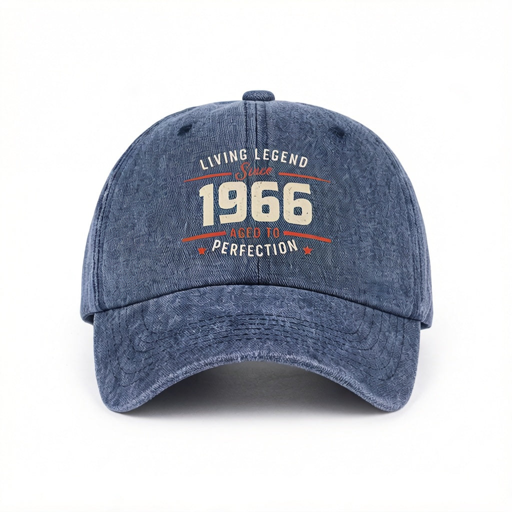 Living Legend Since 1966 Baseball Cap Gift