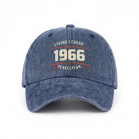 Living Legend Since 1966 Baseball Cap Gift