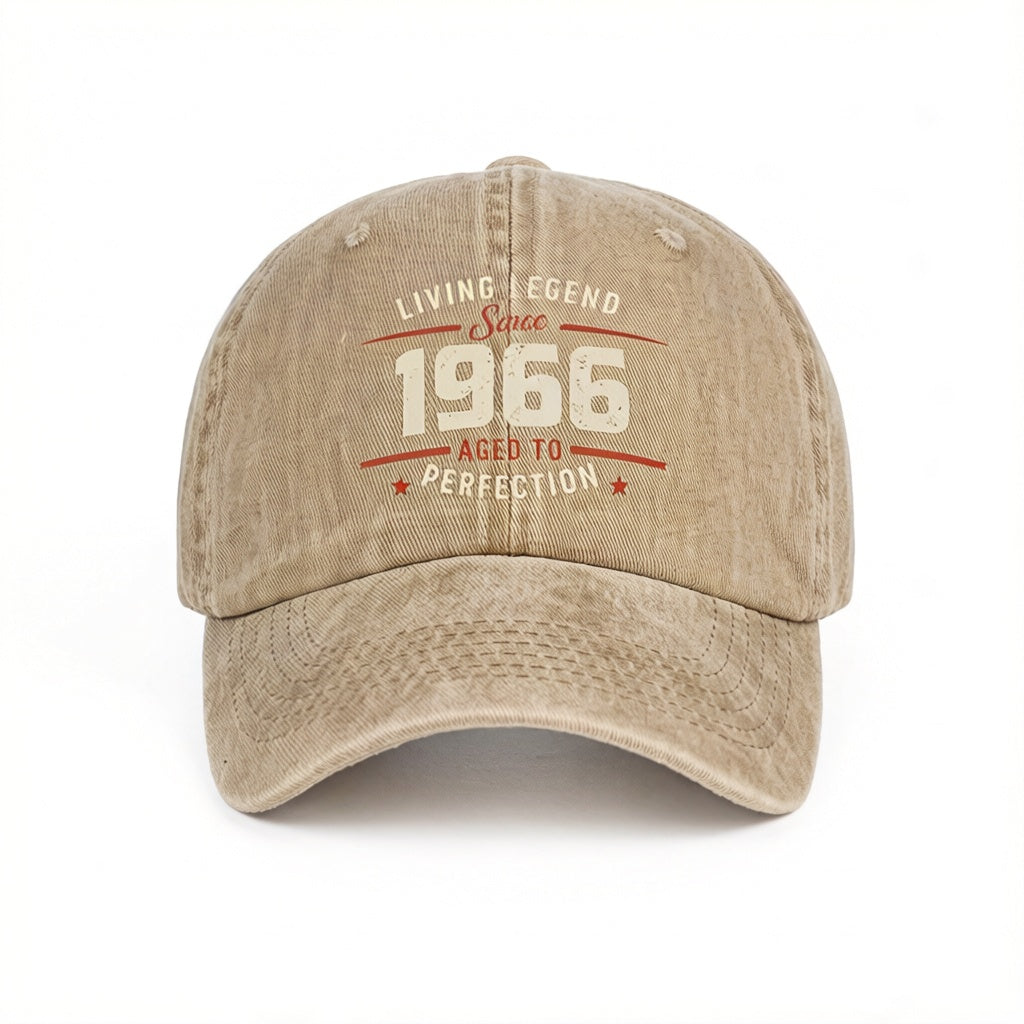 Living Legend Since 1966 Baseball Cap Gift