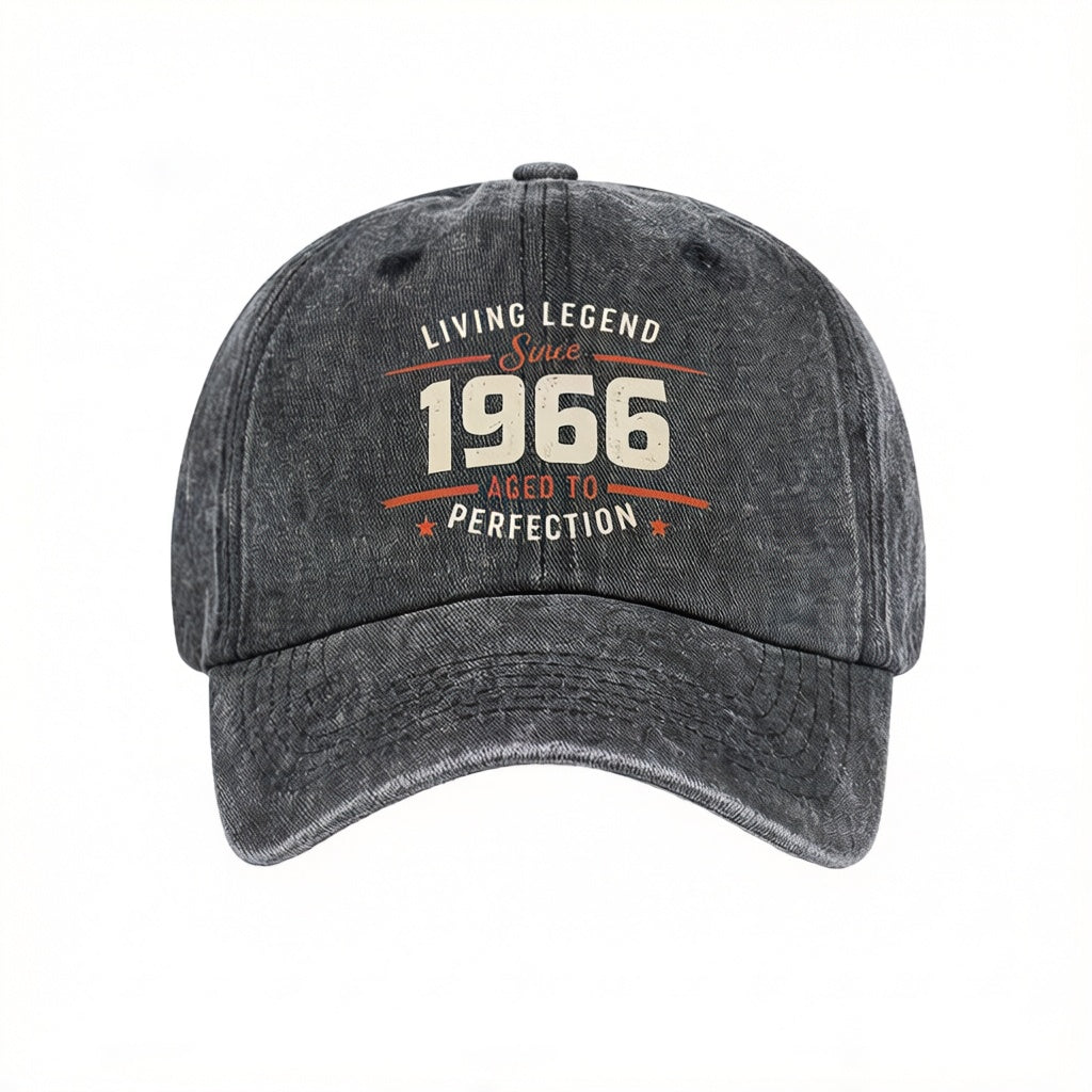 Living Legend Since 1966 Baseball Cap Gift
