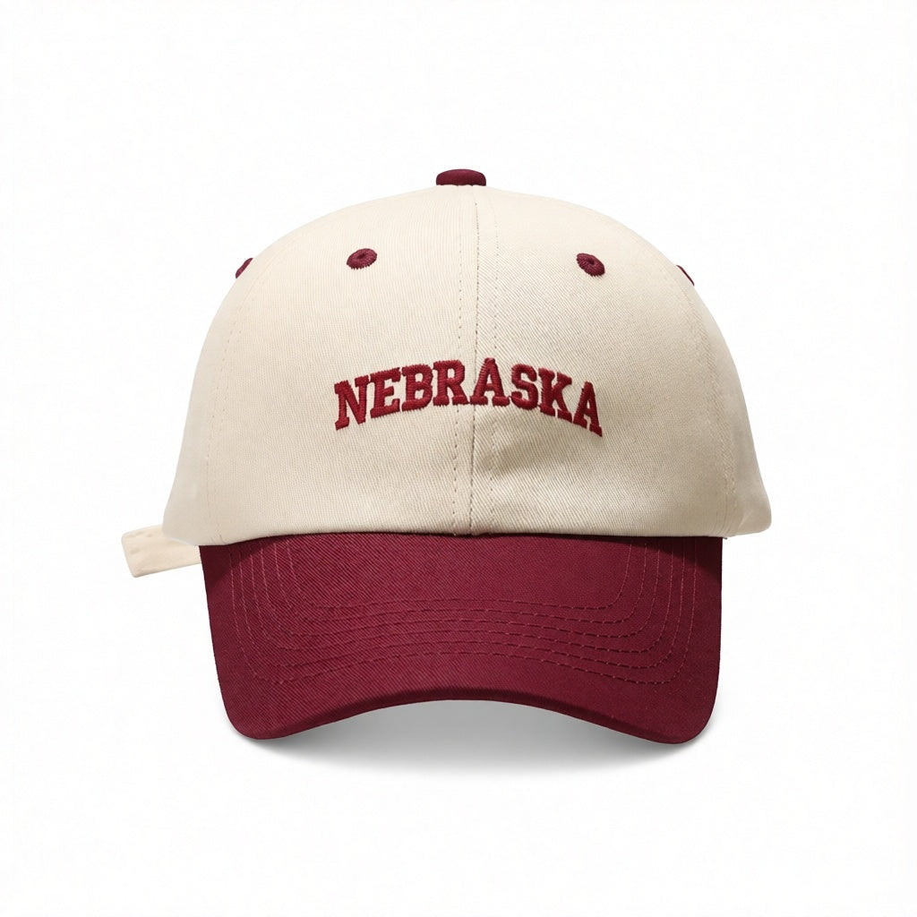 Retro Women’s Baseball Cap Color Block Trucker