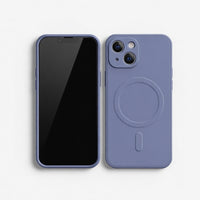 Liquid Silicone MagSafe iPhone Case Shockproof Magnetic Cover