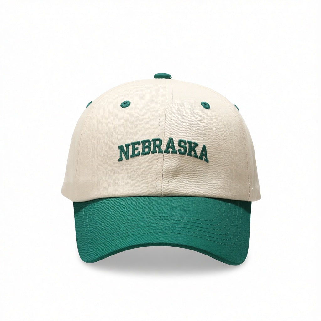 Retro Women’s Baseball Cap Color Block Trucker
