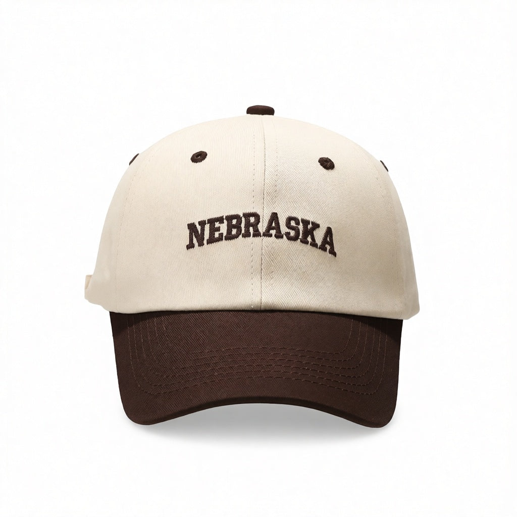 Retro Women’s Baseball Cap Color Block Trucker