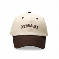 Retro Women’s Baseball Cap Color Block Trucker