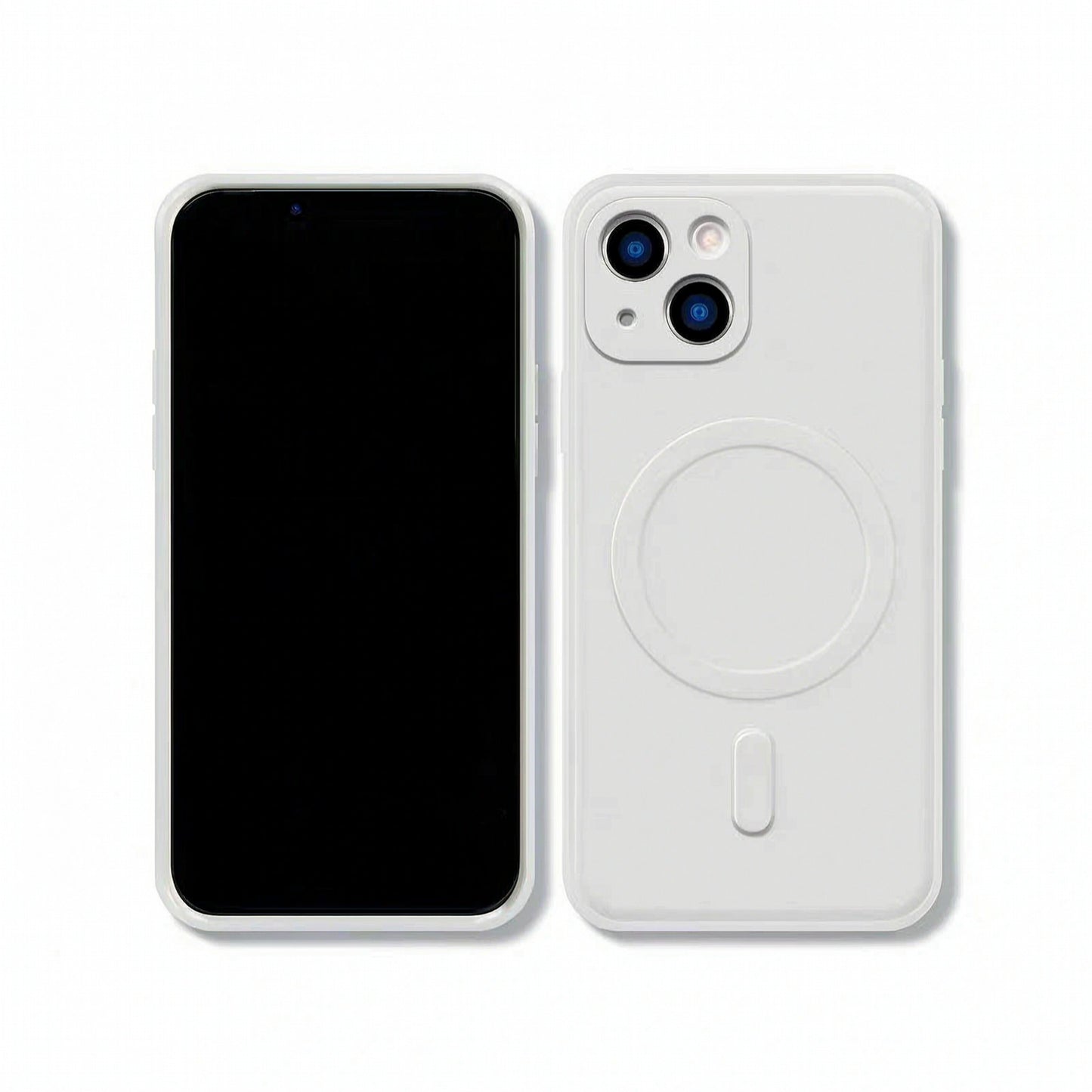 Liquid Silicone MagSafe iPhone Case Shockproof Magnetic Cover