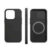 Magnetic Liquid Silicone iPhone Case Shockproof Cover