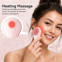 Electric Silicone Face Scrubber 5-Speed Cleansing Brush