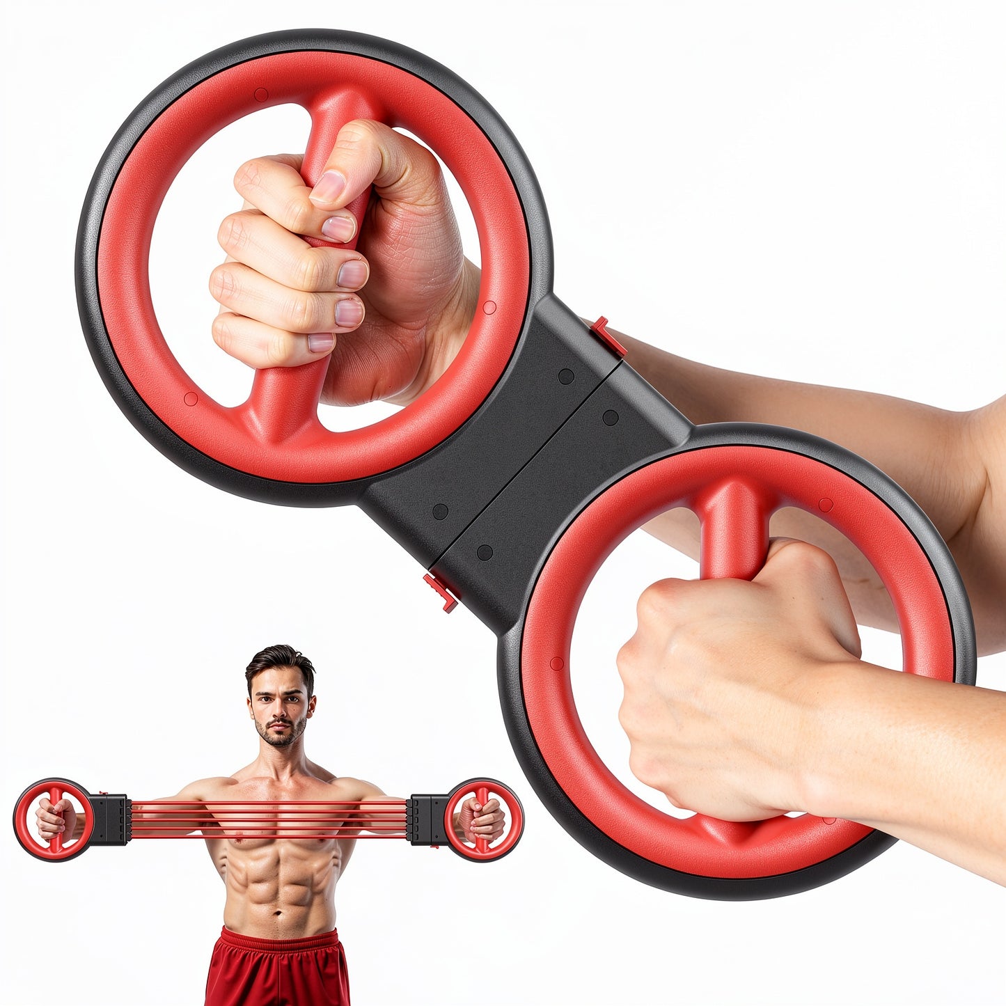 3-in-1 Arm Exerciser Upper Body Strength Trainer