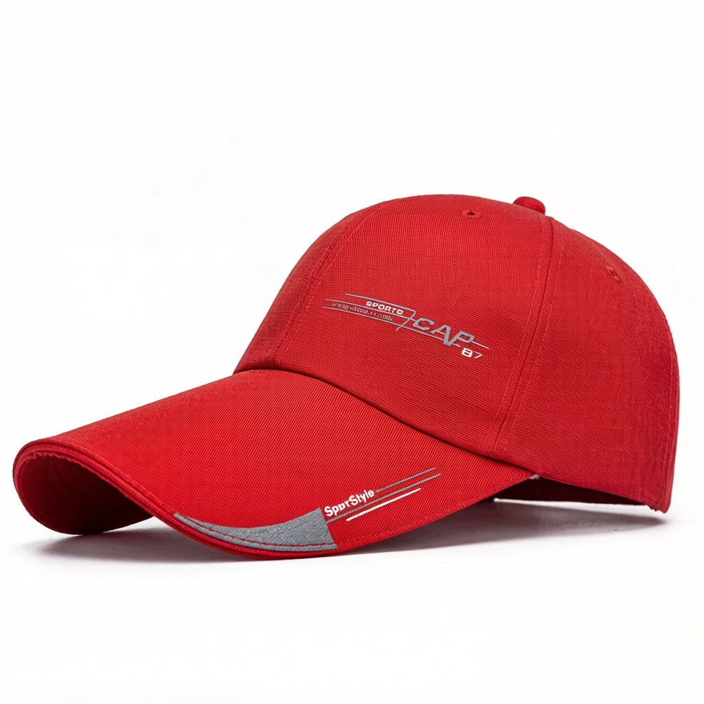 Long Brim Snapback Cap Sun Protection Sports Hat
