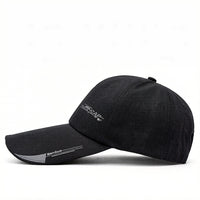 Long Brim Snapback Cap Sun Protection Sports Hat