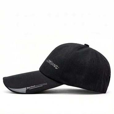 Long Brim Snapback Cap Sun Protection Sports Hat