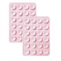 2 Pack Suction Phone Grip Silicone Sticky Mount Holder
