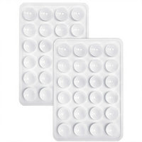 2 Pack Suction Phone Grip Silicone Sticky Mount Holder