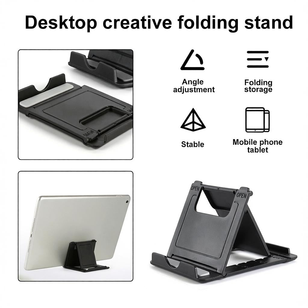 Mini Adjustable Phone Stand Portable Folding Tablet Holder