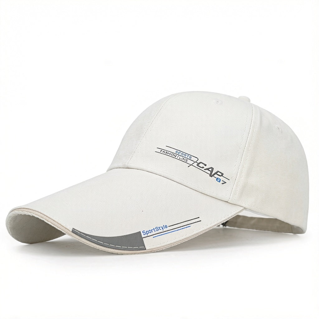Long Brim Snapback Cap Sun Protection Sports Hat