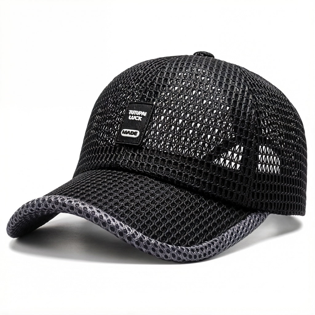 Mesh Trucker Cap Outdoor Fishing Snapback Hat