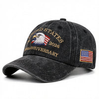 USA Eagle Embroidered Dad Hat Unisex Cap