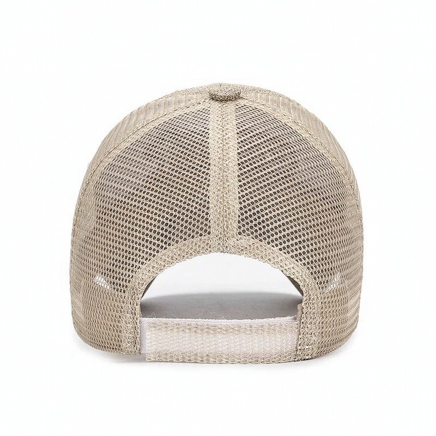 Mesh Linen Baseball Cap Casual Outdoor Snapback