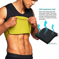 Men's Sweat Vest Belly Slimming & Fat Burning Shapewear