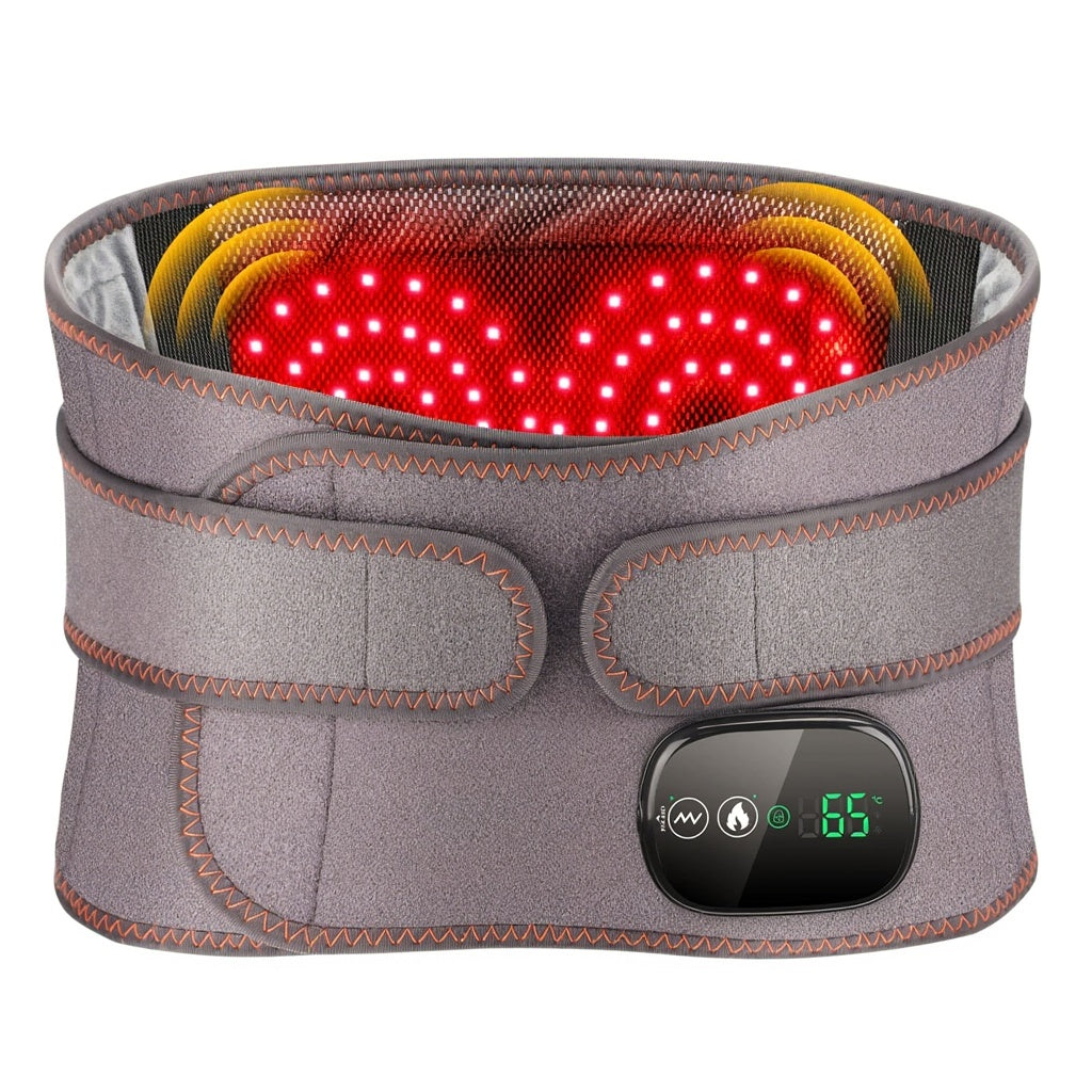 Heating Waist Support Belt 3 Modes Vibration Massager