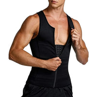 Men's Waist Trainer Vest Sauna Fat Burning Girdle