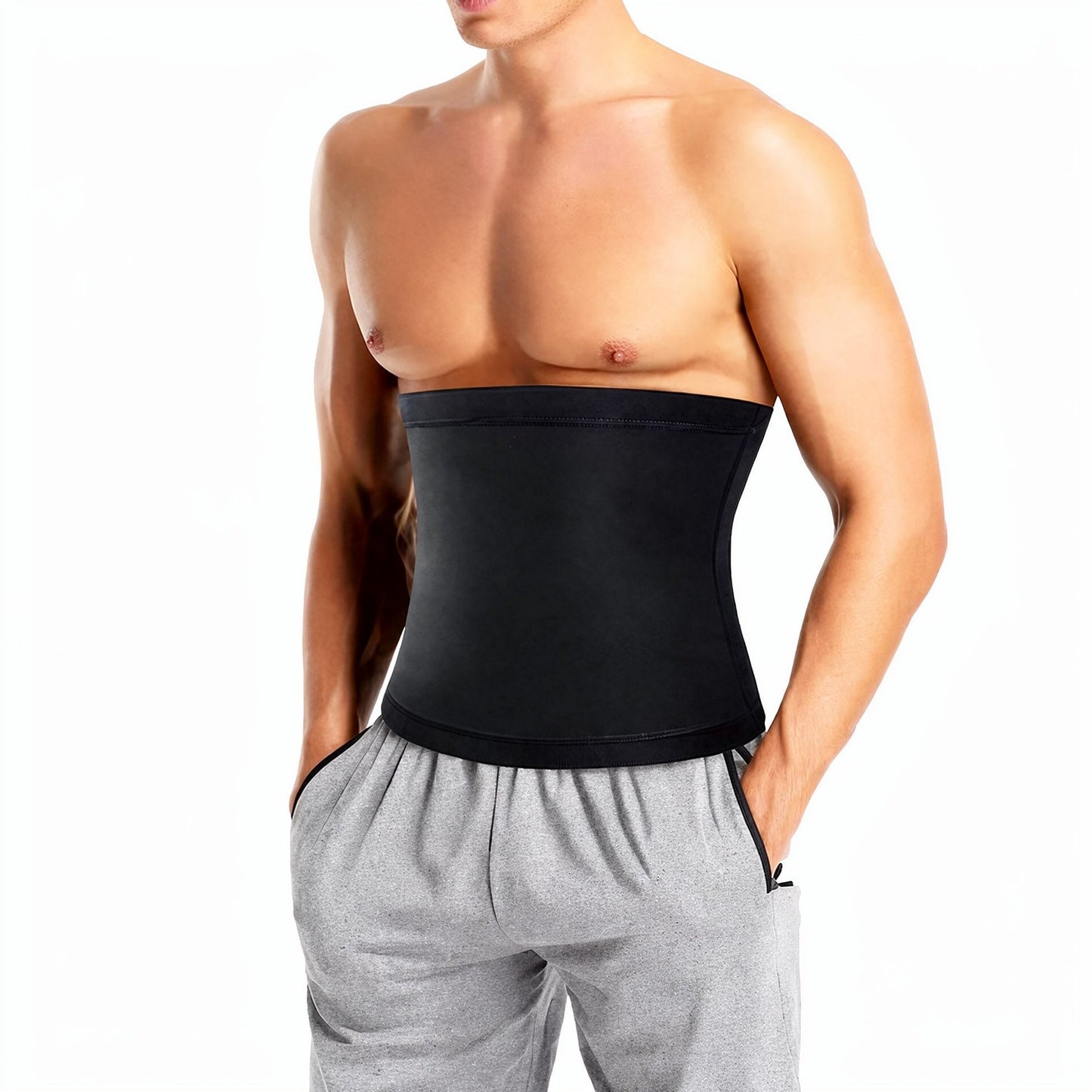 Men's Slimming Waist Belt Sauna Shapewear Corset
