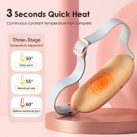 Menstrual Heating Waist Belt Vibration Pain Relief Device