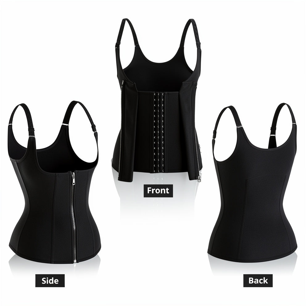 Women's Sauna Suit Top Weight Loss Tummy Control Vest