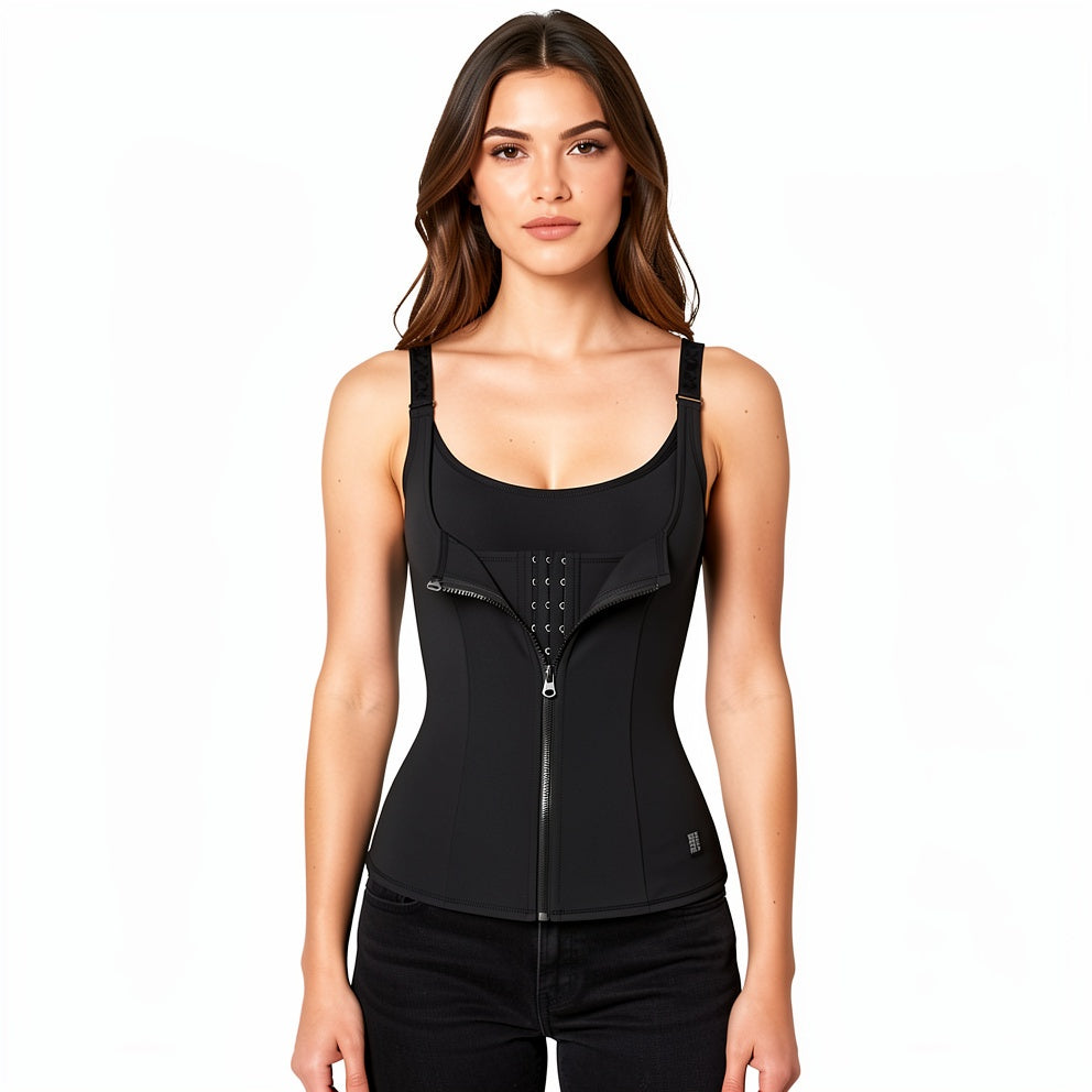 Women's Sauna Suit Top Weight Loss Tummy Control Vest